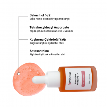 Baku Glow Bitkisel Retinol Alternatifi Yenileyici Bakuchiol Serum 30 ml
