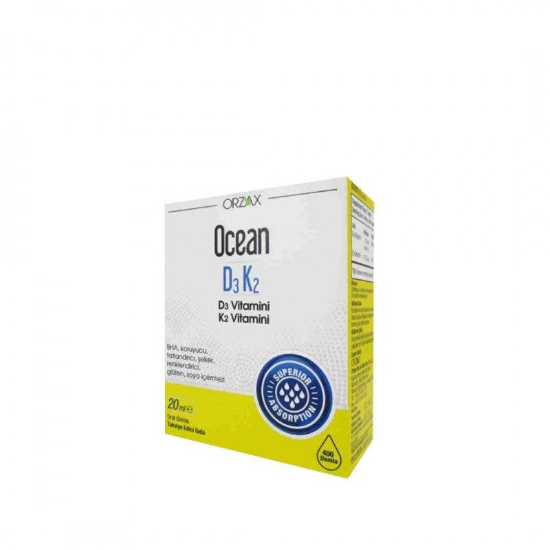OCEAN VİTAMİN D3K2 Damla