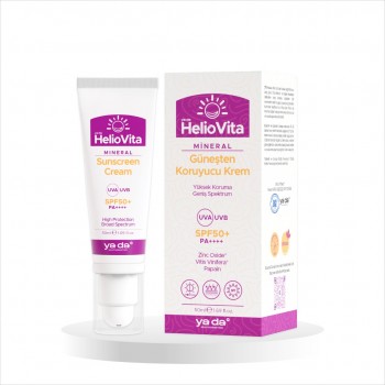 HelioVita %100 Mineral Güneşten Koruyucu Krem (50 ml)