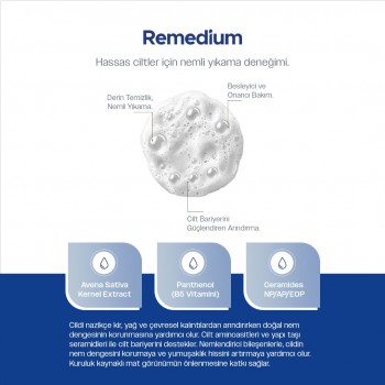 Remedium Onarıcı Yıkama Köpüğü/Çoklu Kullanım