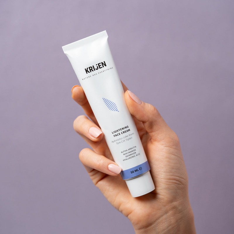 Arbutin + Niacinamide Aydınlatıcı Leke Kremi | Siyah Pirinç Özü + Kırmızı Portakal Suyu Özü + Doğal Yağlar