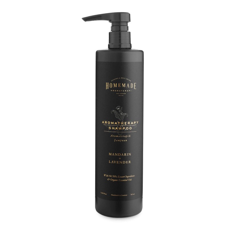 Aromaterapik Şampuan Mandalina & Lavanta (Duvara Asmalı)