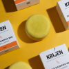 Hindistan Cevizi & Portakal Kabuğu Katı Şampuan | Bitkisel Keratin + E Vitamini + Panthenol + Doğal Yağlar