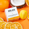 Hindistan Cevizi & Portakal Kabuğu Katı Şampuan | Bitkisel Keratin + E Vitamini + Panthenol + Doğal Yağlar