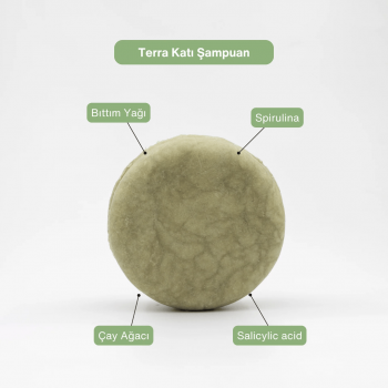 Terra Kepekli Saçlar Rahatlatıcı Katı Şampuan 105 g