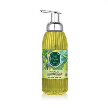 Ayvalık Zeytin Çiçeği Doğal Zeytinyağlı Köpük Sabun 500 ml